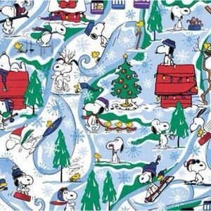 Vera Bradley x Peanuts Triple Zip Hipster (Ski Slope Snoopy)